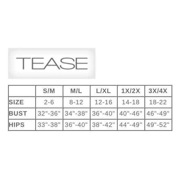 🦋B2G1🦋FANTASY LINGERIE-TEASE Jayne Multi-Way Babydoll DARK TEAL | L/XL | - Picture 4 of 5